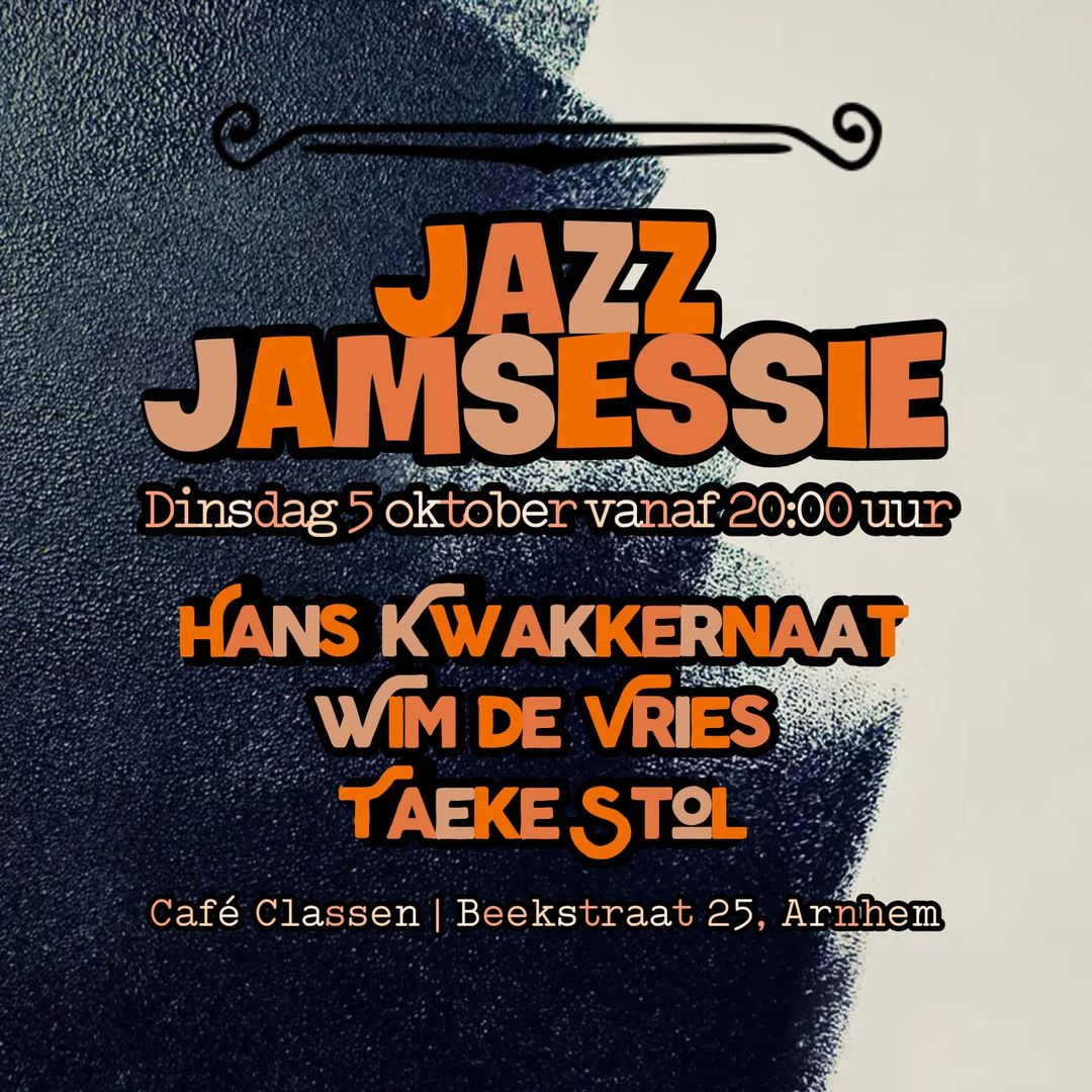Jazz Jammsessies bij Classen